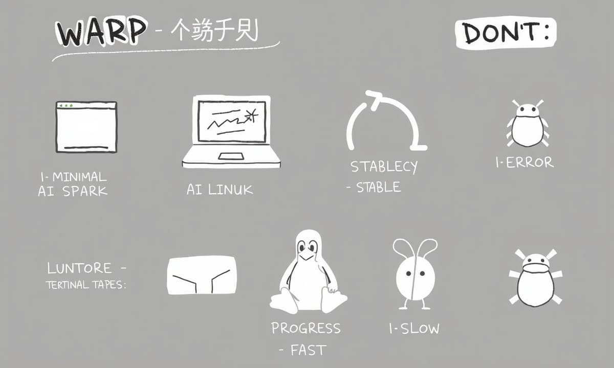 Warp Terminalという新しいシェル体験、コマンド入力が不思議と速くなる理由