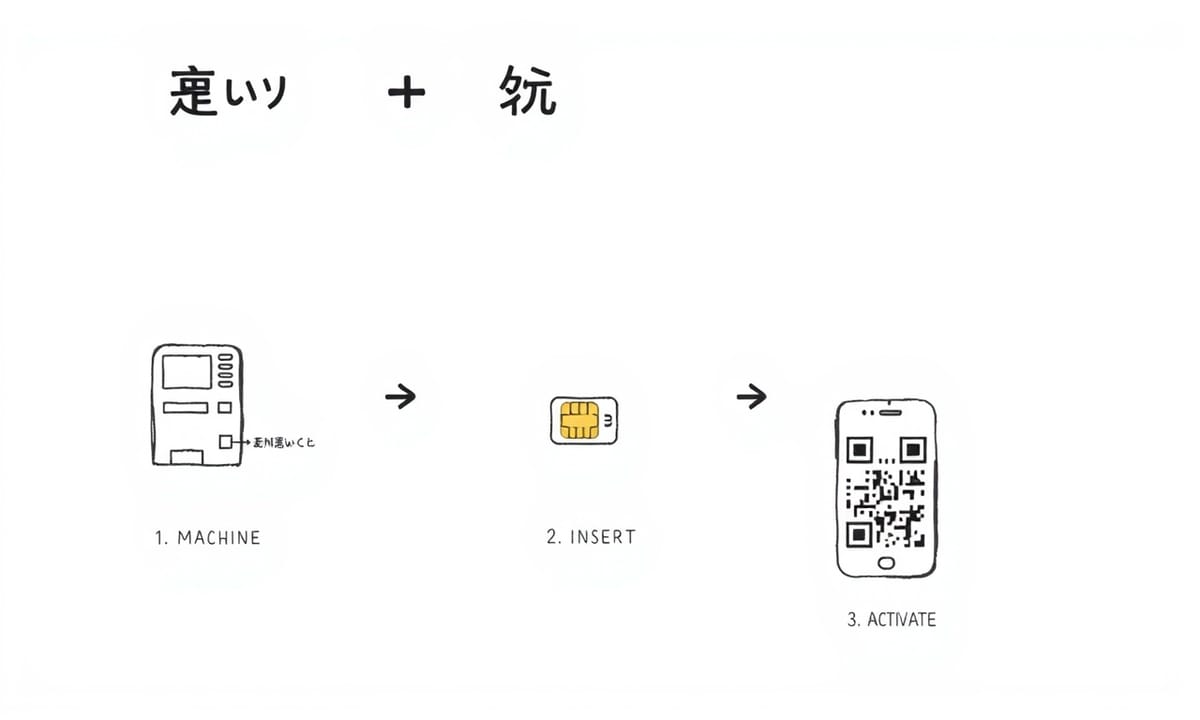 海外スマホは手間が普通、効率より体験