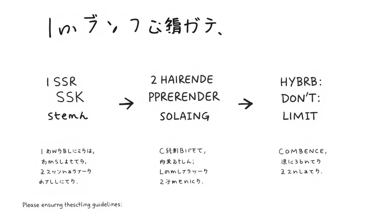 SSRとプリレンダリング、どちらを選ぶべきか迷ったら読むべし