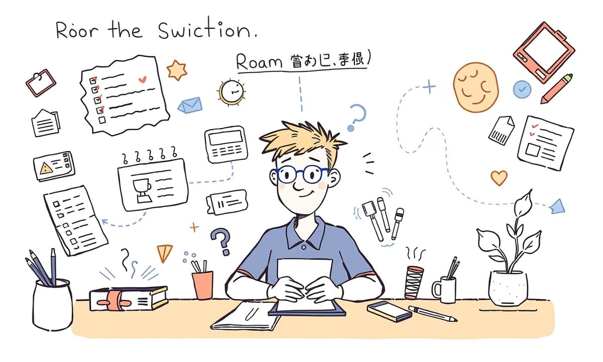 Roam Researchを使い続ける理由と「重いツールを軽く使う」哲学
