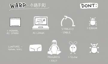 Warp Terminalという新しいシェル体験、コマンド入力が不思議と速くなる理由