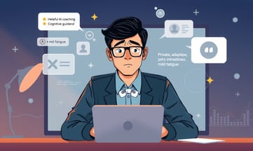 手元に浮かぶコーチング、快適？集中力分断？