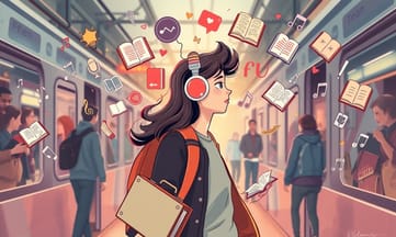 読書でもなく、ポッドキャストで息抜きな朝晩の移動風景