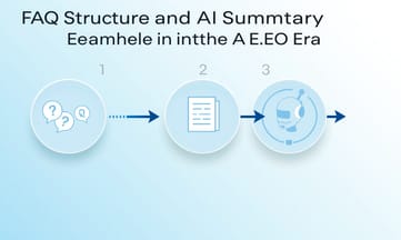 AEO時代のFAQ構造＆AIサマリー対応事例を試してみよう