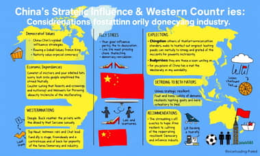 中国の戦略的影響と西側諸国の脆弱性：民主主義と産業を守るための考察