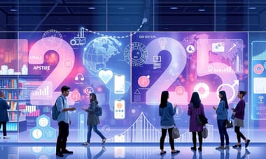 透明ディスプレイの市場動向2025：業界別需要予測と技術トレンド