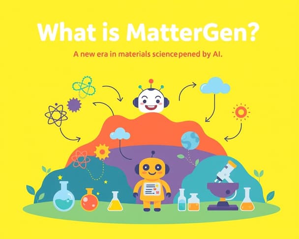 MatterGenとは？AIが切り開く材料科学の新時代