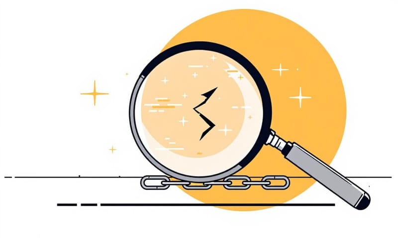 バグ発見の概念をミニマルなアートで表現