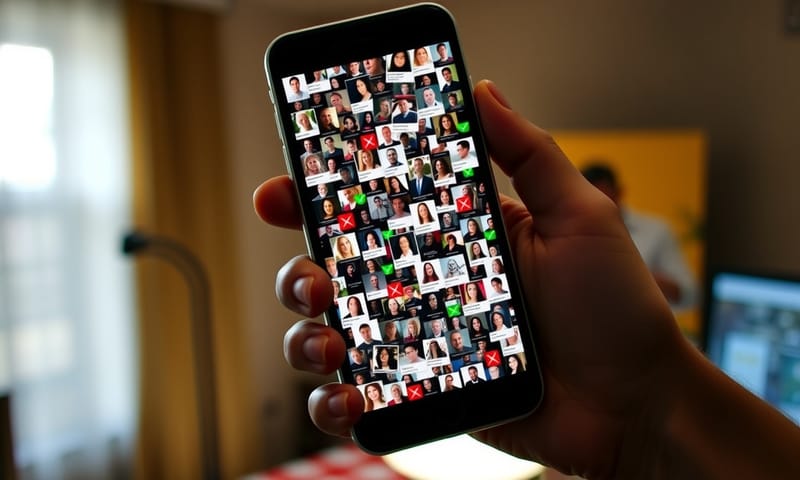 情報過多でクラッシュ寸前のスマホ画面