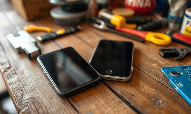 電波が弱くても、近くにいる人どうしが「つながる」イメージ