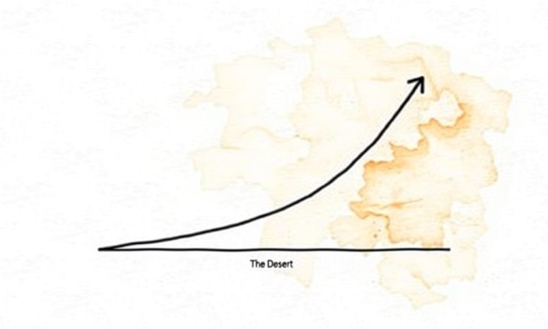 辛抱強く続けた先にある「ホッケースティック曲線」