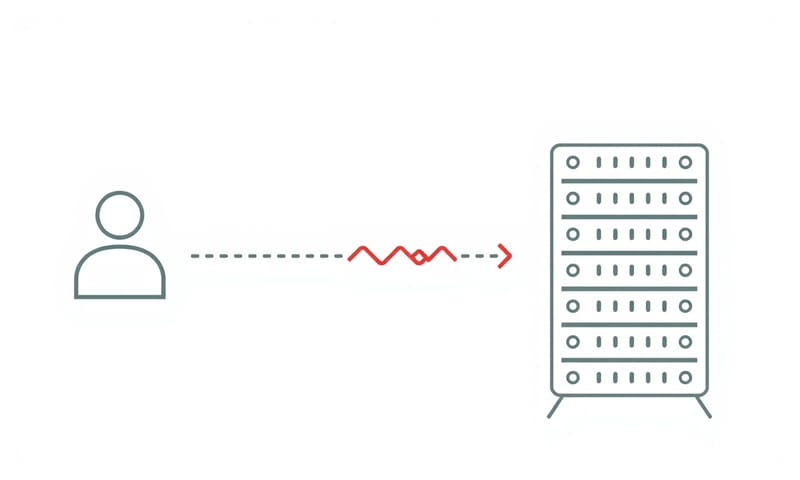 Bad Gatewayエラーのイメージ図