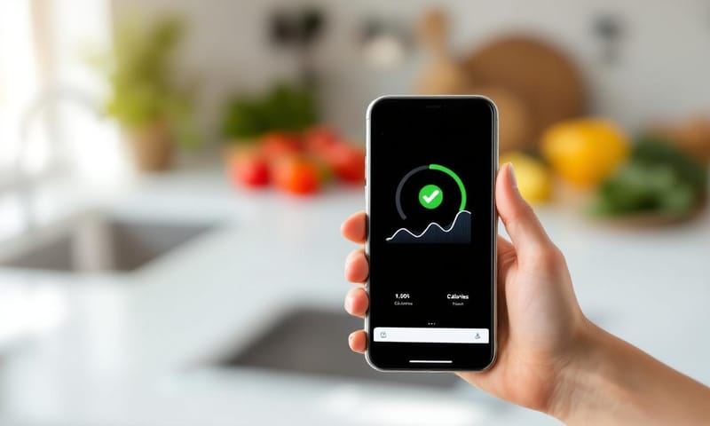 日々の食事を記録するイメージ