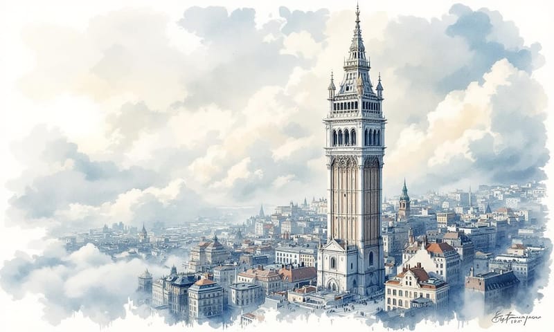 現場から乖離した「象牙の塔」のイメージ