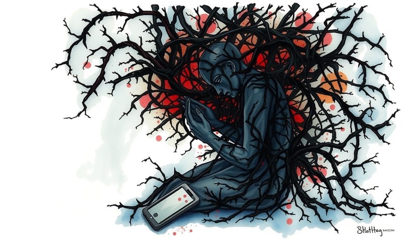 心理戦のターゲットにされた個人の孤独と苦悩