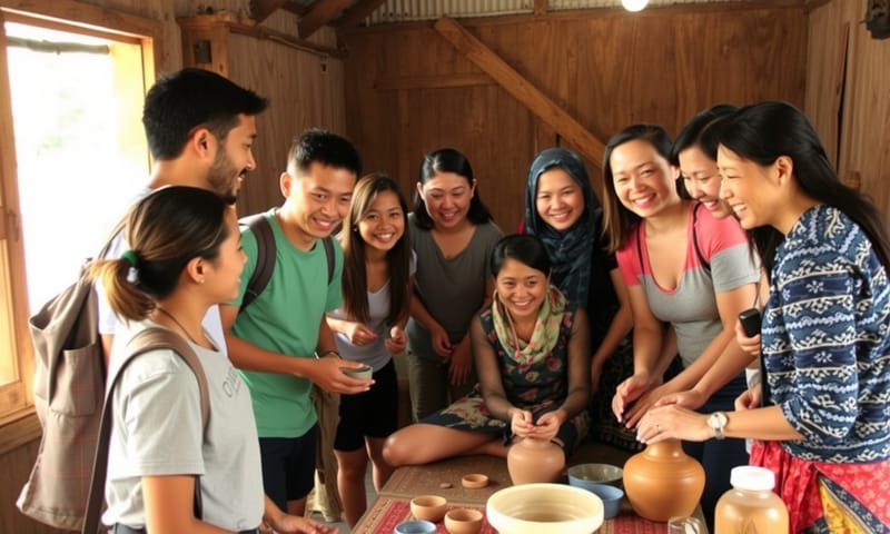 旅先での出会いと学びの瞬間