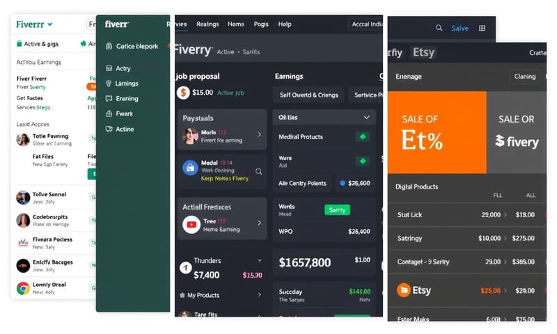 複数のプラットフォームを同時に管理する画面